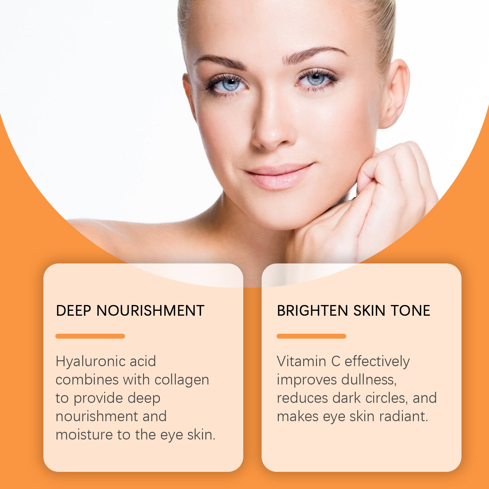 EELHOE Vitamin C Under Eye Patches For Dark Circles Care, Cooling, Moisturizing, Hydrating Eye Area Mask Patches - 5 - CJ
