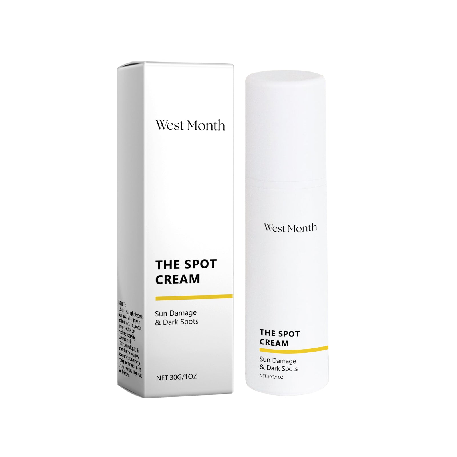 West&Month Skin Care Cream Improves Dullness, Moisturizes And Brightens Skin Care, Moisturizes And Lightens Skin - 5.0 - CJ