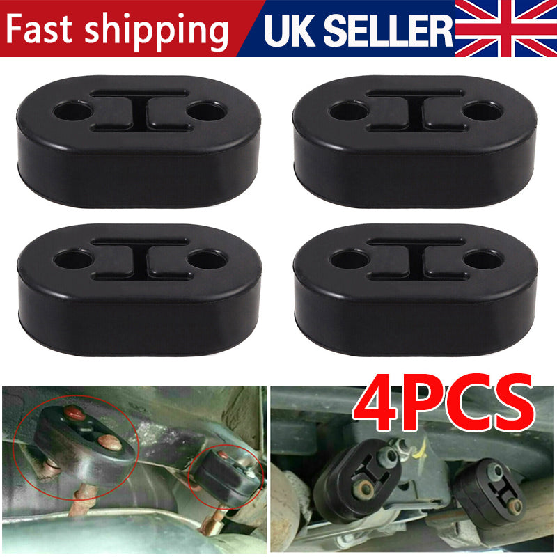 4PCS Poly Polyurethane Exhaust Hanger Mounts 2 Hole Muffler Rubber Universal P - 5 - CJ