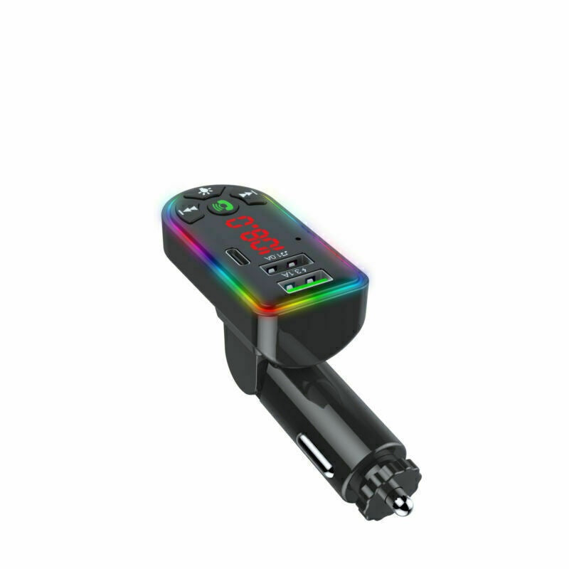 Car Bluetooth 5.0 MP3 Player FM Transmitter Radio 3.1A Fast Charger Adapter Lots - 5 - CJ