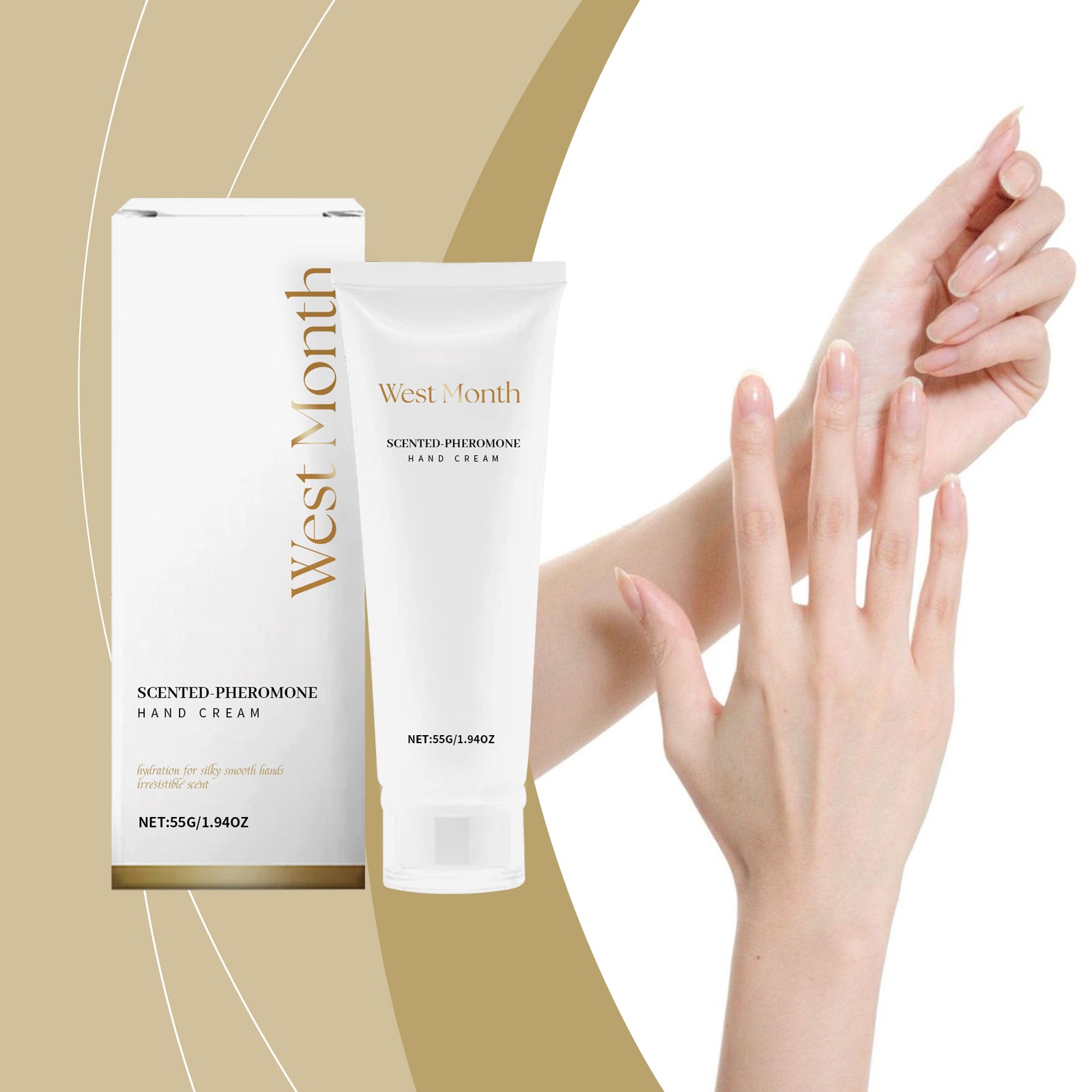 West&Month Moisturizing Hand Cream, Moisturizing, Moisturizing And Caring For Hand Skin - 5 - CJ
