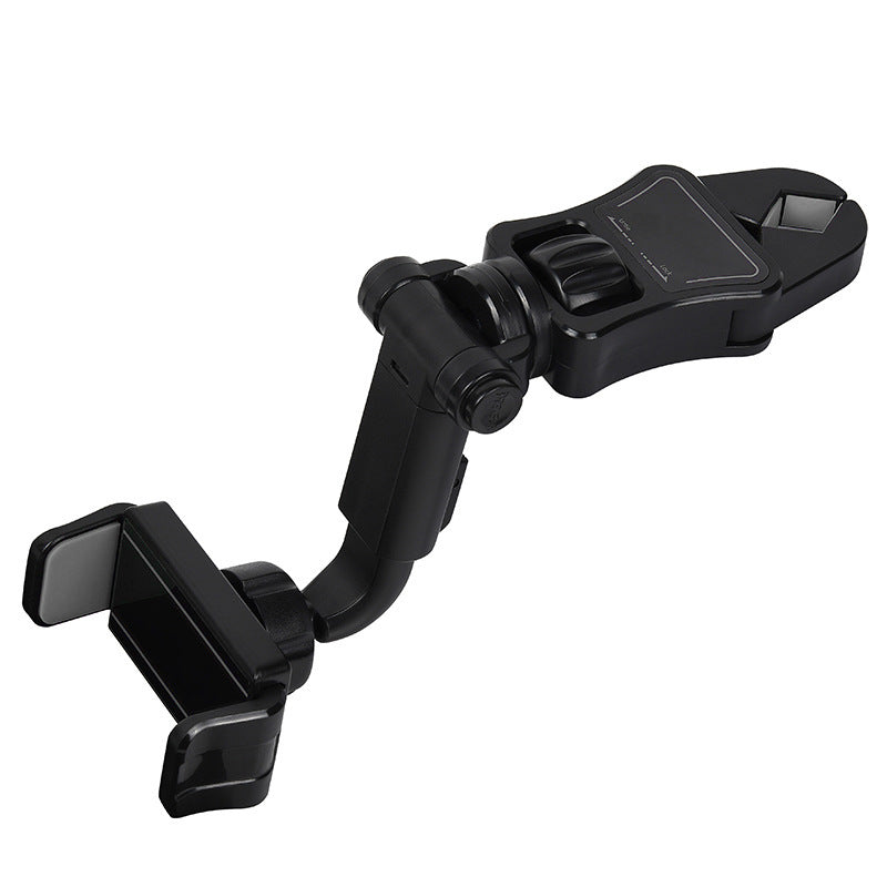 New Car Mobile Phone Holder Rear View Mirror Bracket AR Navigation Pillow - 0 - CJ - Black and grey - CJSJ136586802BY