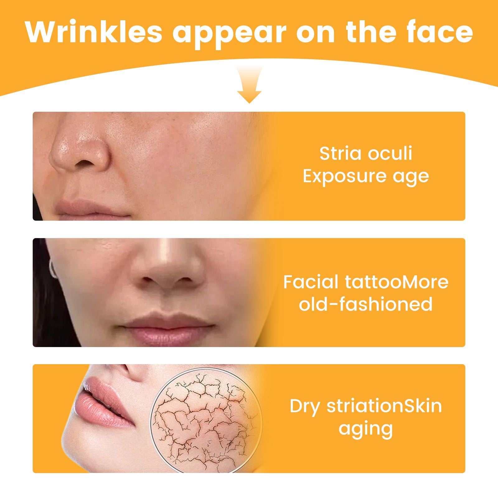 EELHOE Nasolabial Folds Patch, Fade Fine Lines Law Lines Lifting And Tightening Facial Skin Moisturizing And Hydrating - 5 - CJ