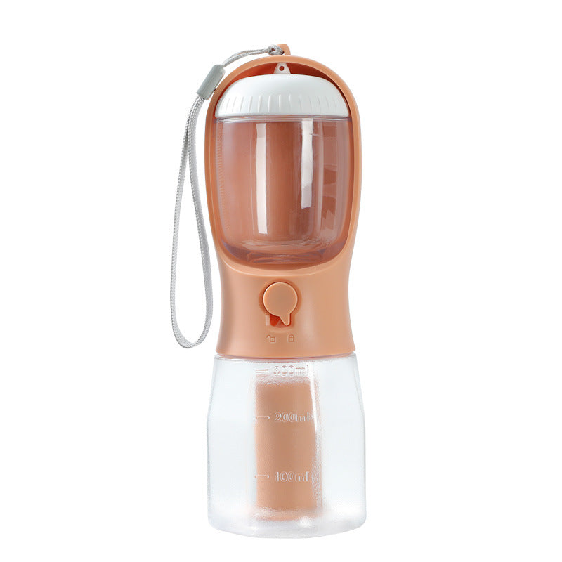 Dog Water Cup Drinking Food Garbage Bag Three - in - one Portable Small Multi - functional Pet Cups Pets Supplies - 0 - CJ