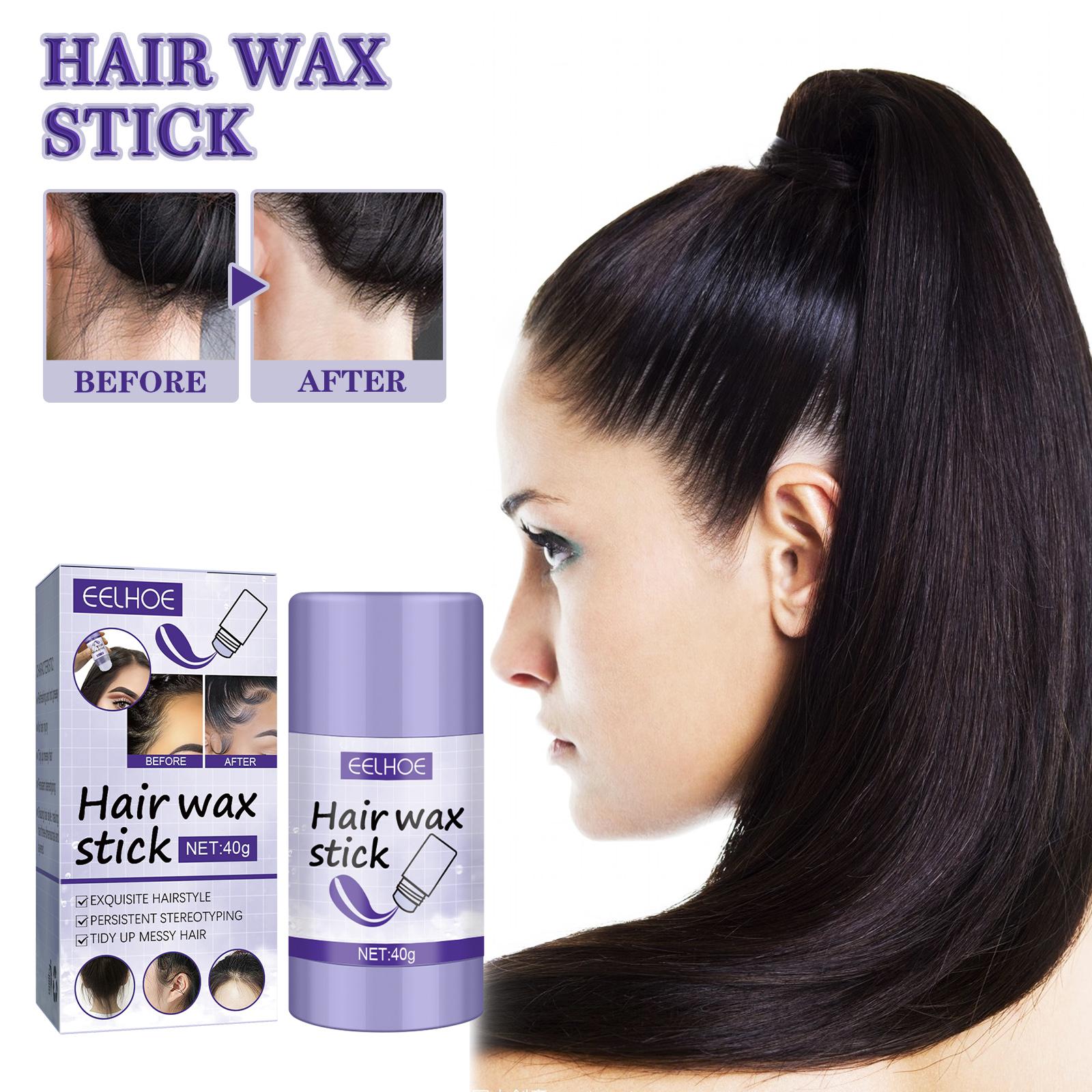 EELHOE Hair Wax Stick Broken Hair Polishing Hair Wax Stick Small Broken Hair Hair Finishing Broken Hair Styling Cream Haircare Gel Haircare - 5.0 - CJ