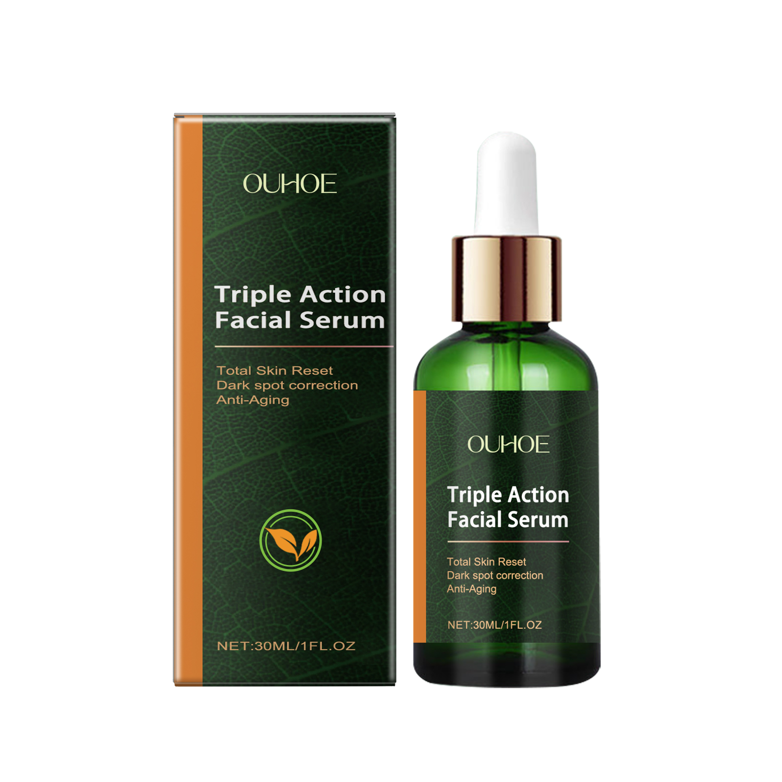 OUHOE Facial Essence, A Firming, Hydrating, Moisturizing And Brightening Daily Facial Care Serum - 5 - CJ