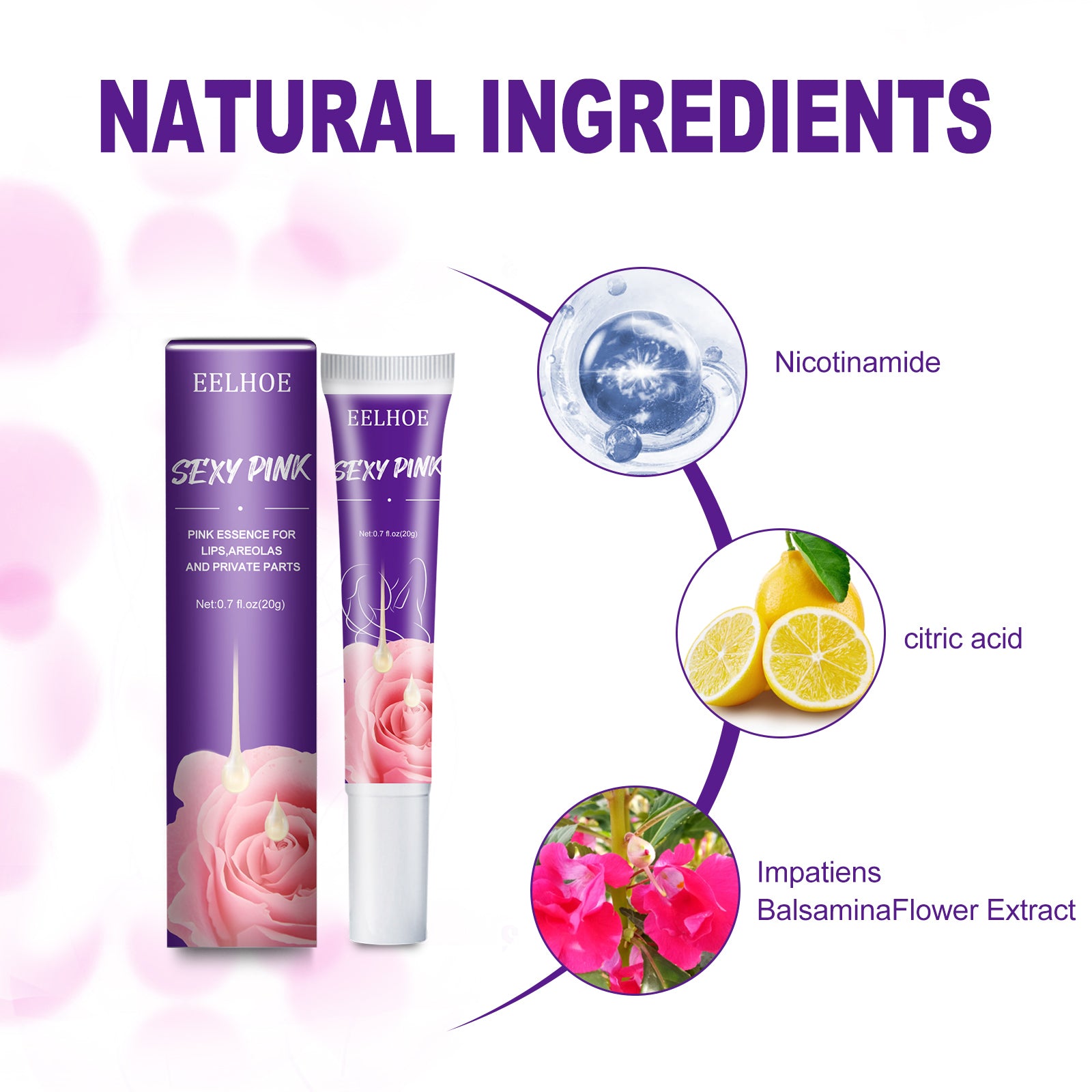 EELHOE Rejuvenator Areola Intimate Area Rejuvenator Lip Joints Melanin Removal - 5 - CJ