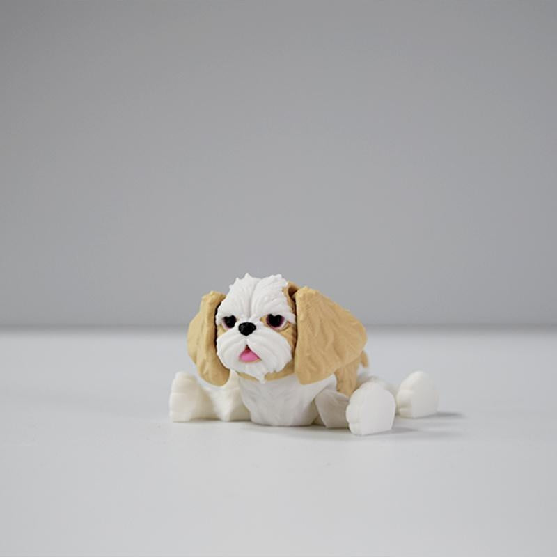 Cute Shih Tzu Shape, Exquisite Craftsmanship, High - quality Texture, Cute Appearance, Home Decoration, The First Choice For Pet Lovers - 5 - CJ