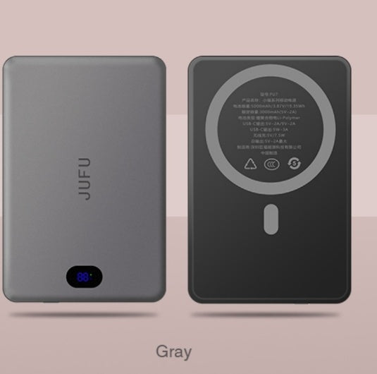 Adaptable To The Whole Scene With Magnetic Wireless Power Bank, A Savior For Travel And Office, Magnetic Charging In Seconds, Portable, Small And Large Capacity - 5 - CJ