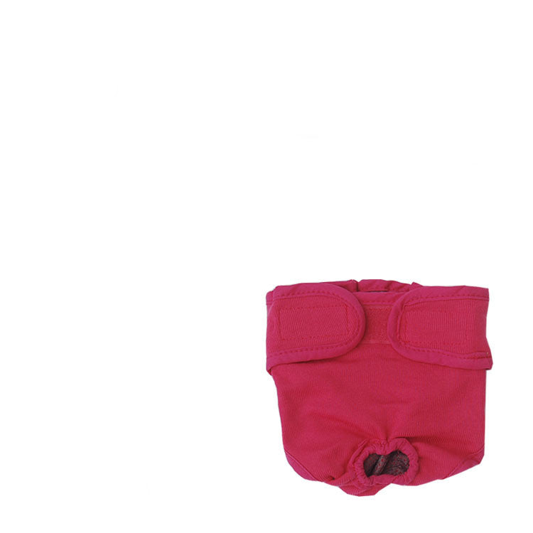 Pet Dog Simple Velcro Physiological Pants - 0 - CJ - Pink - XL - CJGD151070305EV