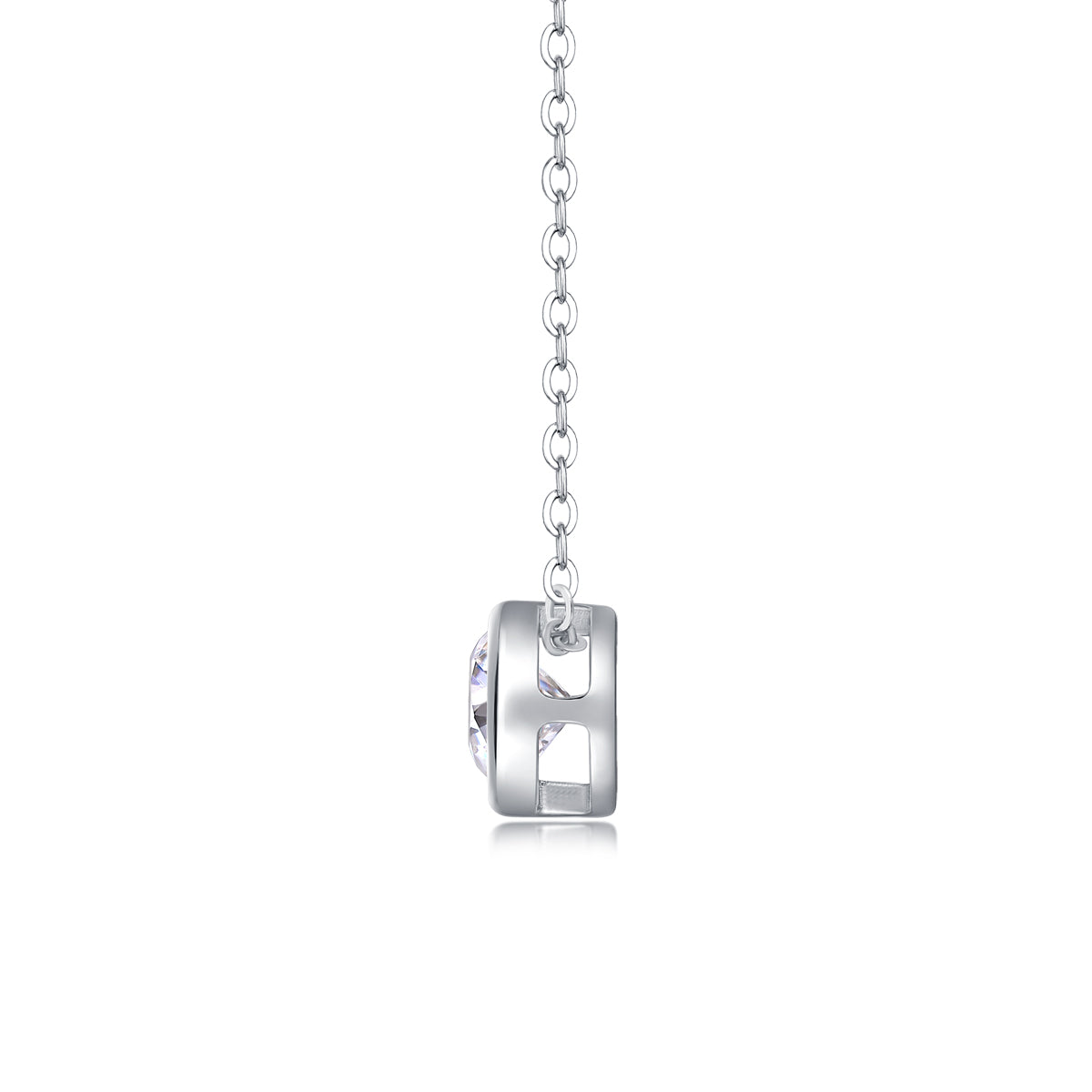 1Purity - A Fashionable And Luxurious Diamond Jewelry Pendant Set With 1 - carat Moissan Diamond S925 Sterling Silver Prohibit TikTok sales - 5 - cj
