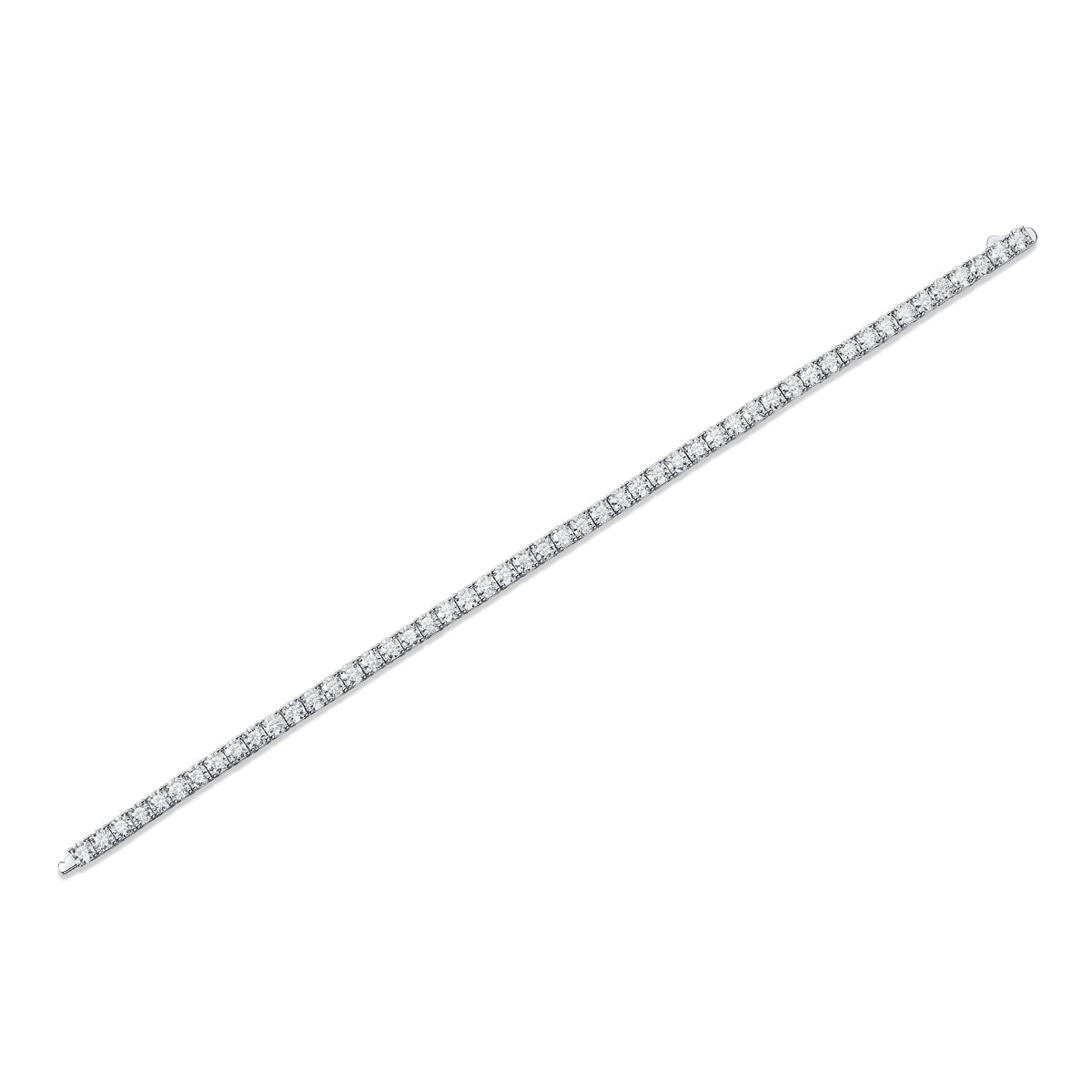 1Unique Luxury Fashion Mosan Diamond S925 Silver Bracelet Prohibit TikTok sales - 5 - CJ