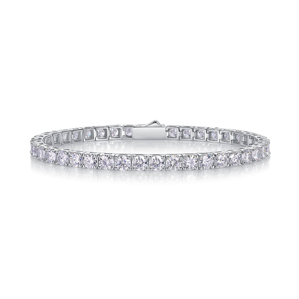1Gravitation Luxury Fashion Mossan Diamond S925 Silver Bracelet Prohibit TikTok sales - 5 - CJ