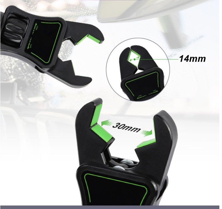 New Car Mobile Phone Holder Rear View Mirror Bracket AR Navigation Pillow - 0 - CJ
