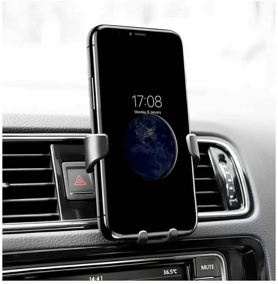 Universal Car Mount Holder Stand Air Vent Cradle For Mobile Cell Phone Gravity Car Mount Air Vent Phone Holder For I Phone X XR XS Max S Amsung S10 Note9 - 5 - CJ