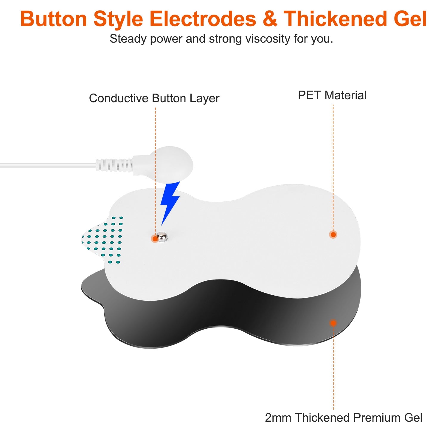 1Pc Electric Muscle Stimulator Dual Channels With 8 Electrode Pads Pulse Massager Pain Relief Therapy Tens Device - 5 - CJ