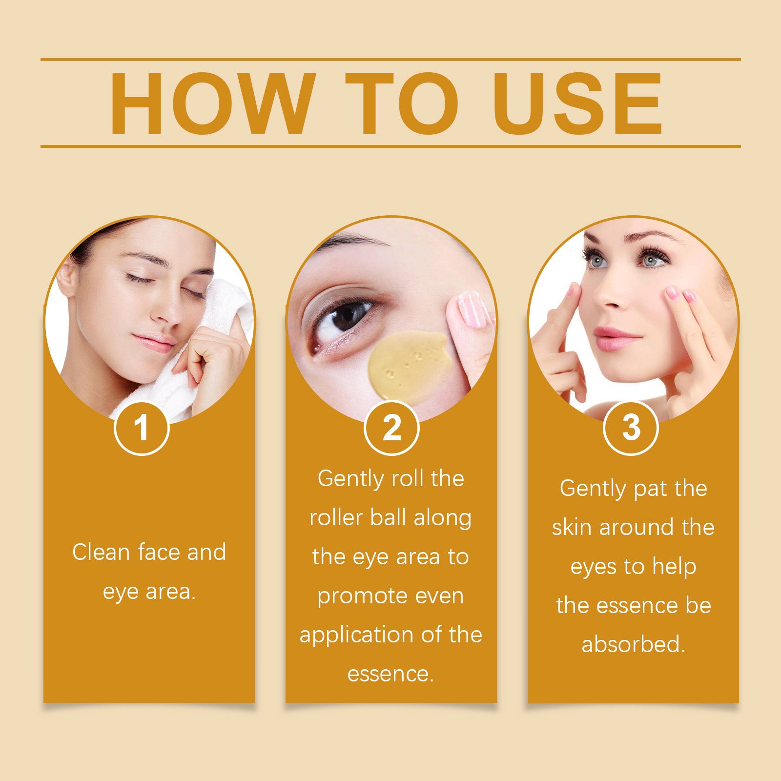 West&Month Eye Care Essence, Firming Eyes, Nourishing And Moisturizing Skin Massage And Moisturizing Essence - 5 - CJ