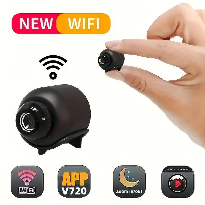 X5 Wireless Home Security Camera, 720P HD, WiFi Support, Magnetic Mount, USB Powered, IndoorOutdoor Universal, Built - in Battery, Magnetic Mount. - 5 - CJ
