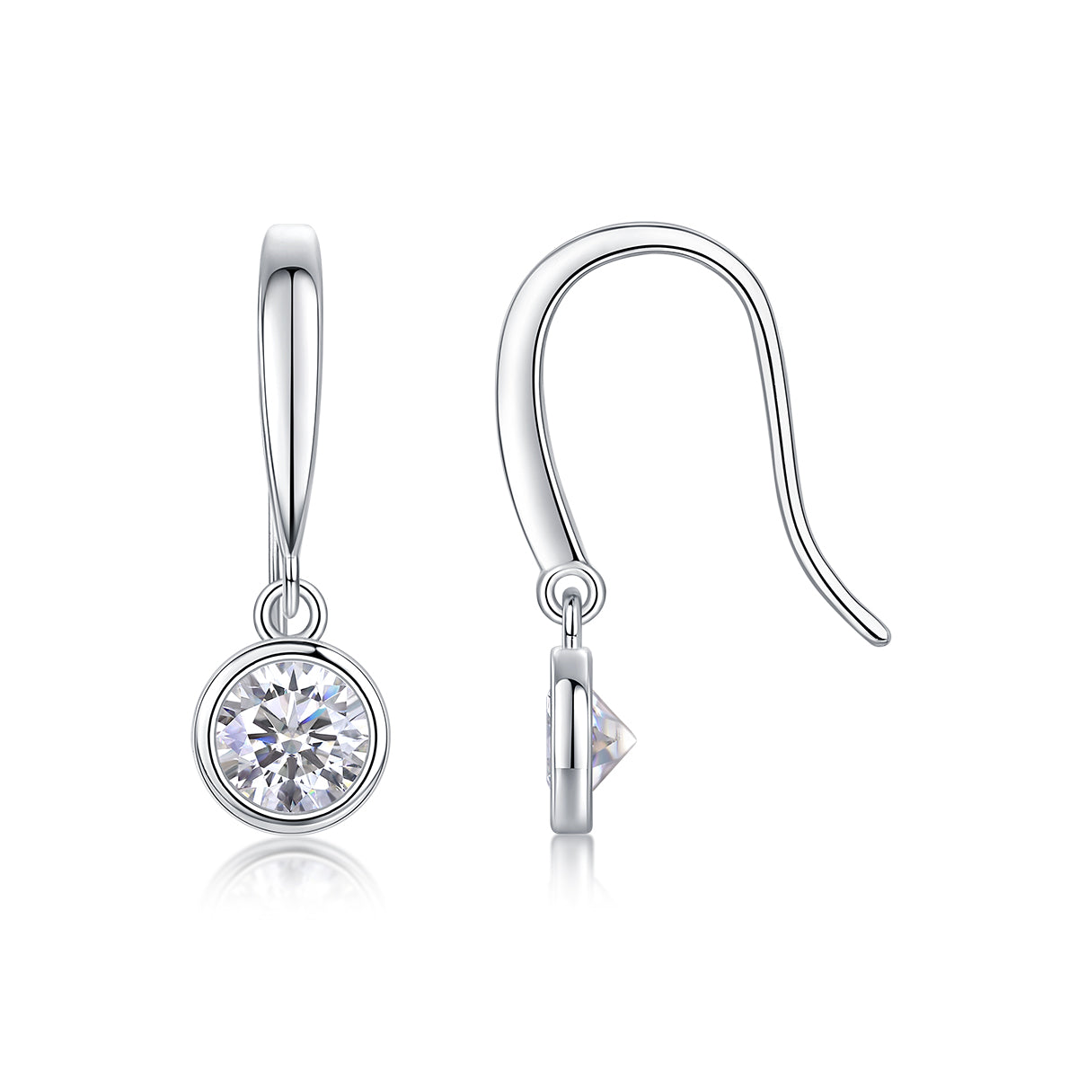 1Soft Light And Sweet Whispers - Fashionable Earrings And Stud Jewelry Set With Moissanite S925 Sterling Silver And Platinum - plated Diamonds Prohibit TikTok sales - 5 - cjdropshipping