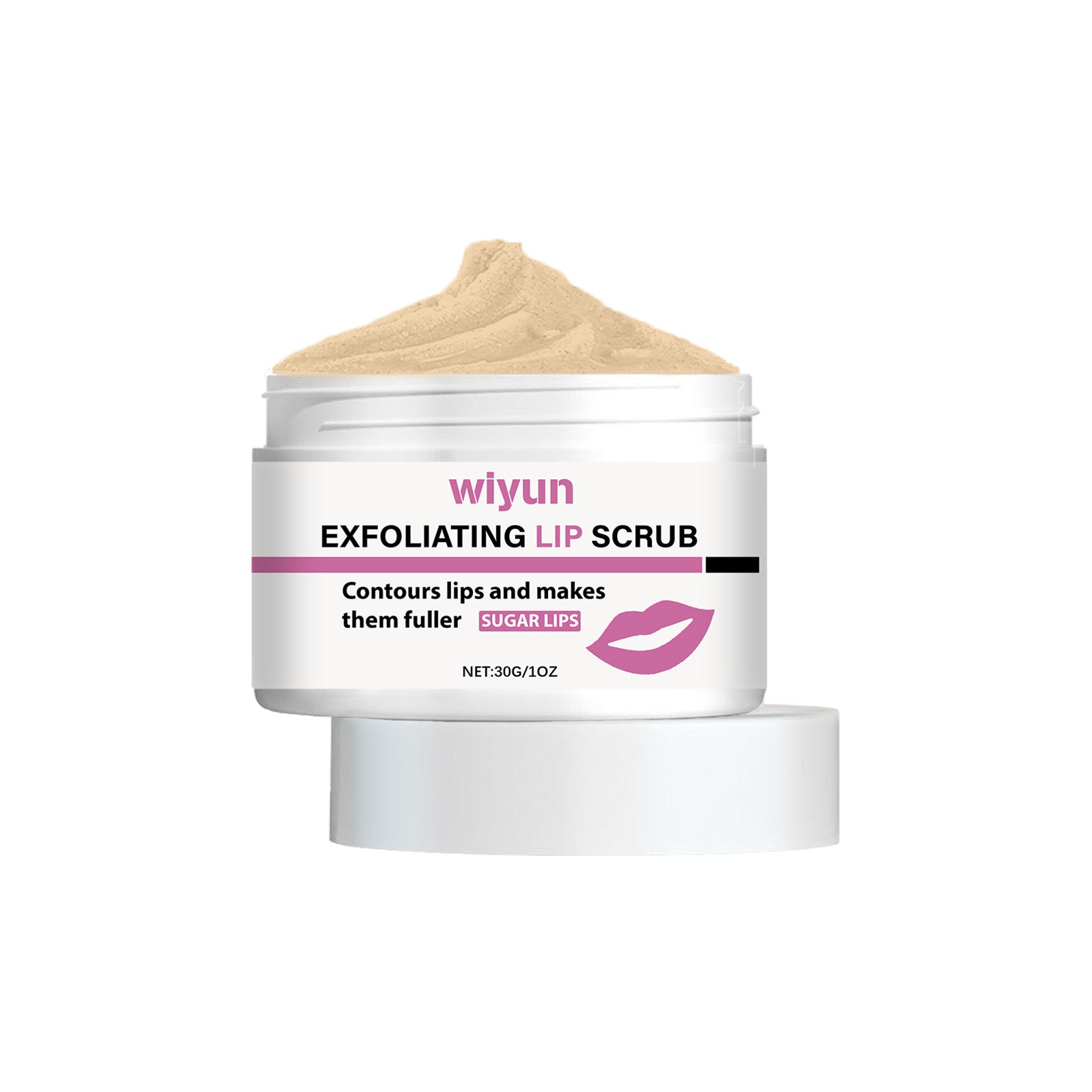 Wiyun Lip Scrub, Gentle Exfoliating And Hydrating Care Moisturizing And Tender Lip Scrub - 5 - CJ