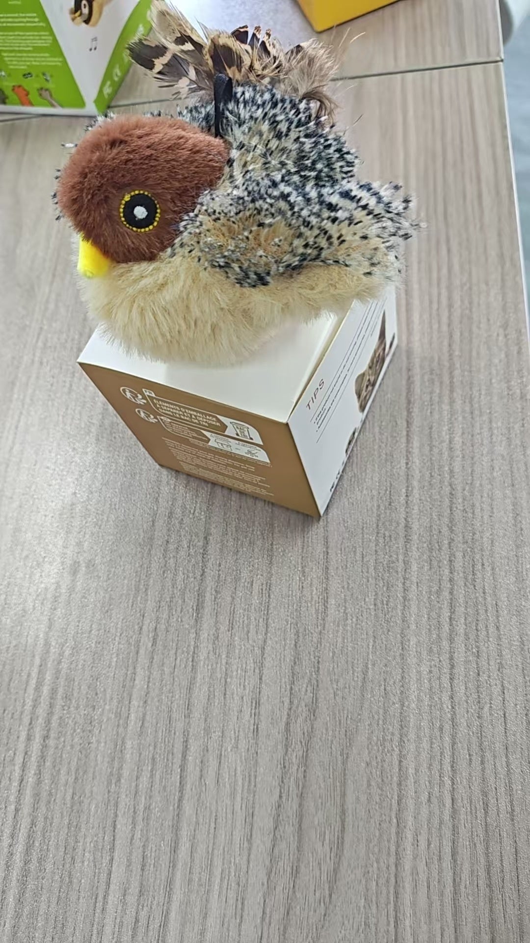 Sound Vibration - sensing Funny Smart Cat Toy - 0 - CJ
