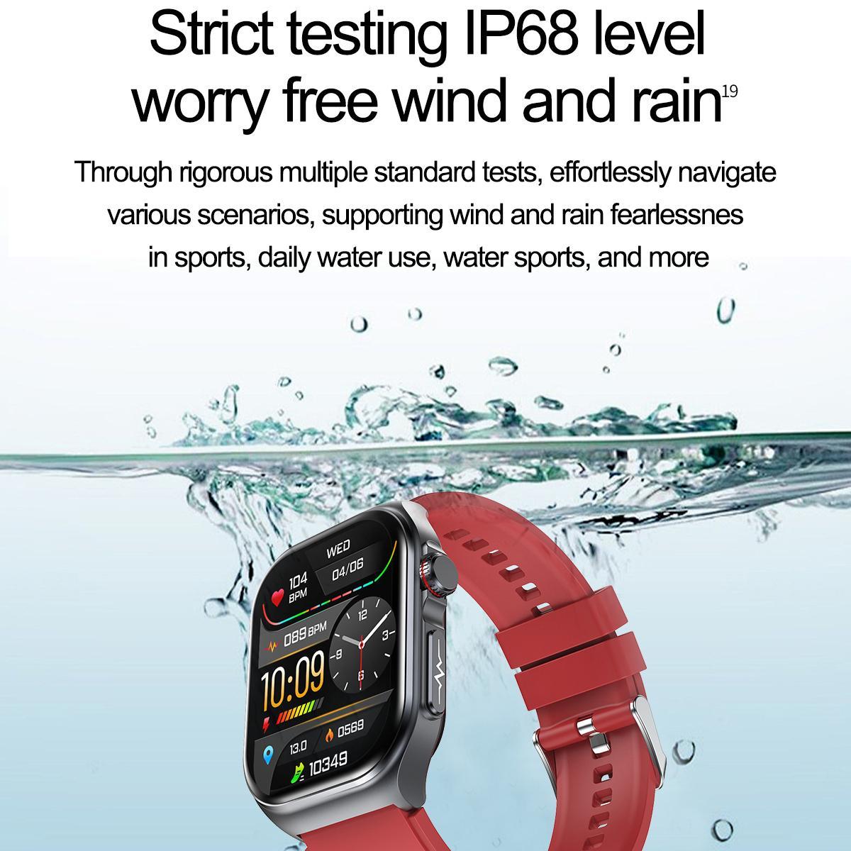 Smart Watch Women Men 2.0 Display - Waterproof Fitness Tracker With Bluetooth Call Answer, 24 - 7 Heart Rate Sleep Monitor, Pedometer Fashion Gift For Her - 5 - CJ