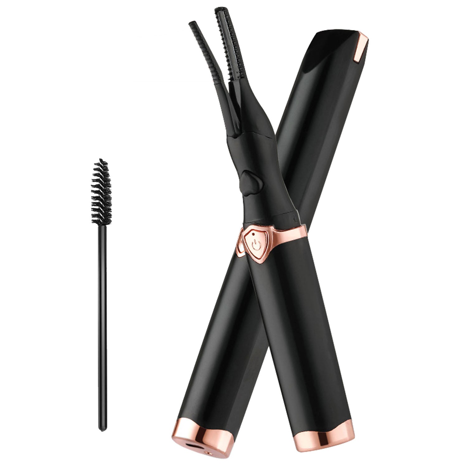 1Pc 2 In 1 Clip Comb Heated Eyelash Curler Electric Mini Lash Curler Natural Eye Lash Makeup Tool With 3 Temp Settings 15Mins Shutdown - 5 - CJ