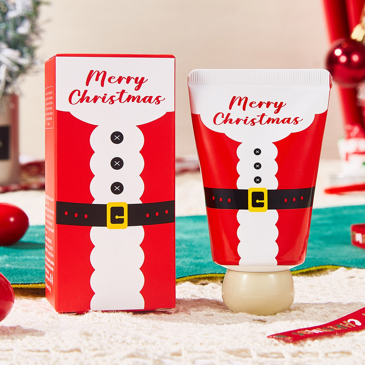 Santa Claus Hand Cream Set - Hypoallergenic, Glycerin & Ceramide Rich, Moisturizing Hand Care For All Skin Types, Ideal Christmas Gift With Plant Squalane - 5 - CJ
