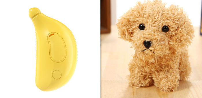 3 In 1 Pet Steam Brush Cat Dog Cleaning Steamy Spray Massage Beauty Comb Hair Removal Grooming Supplies Pets Accessories - 0 - CJ - Yellow set - CJYD193374004DW