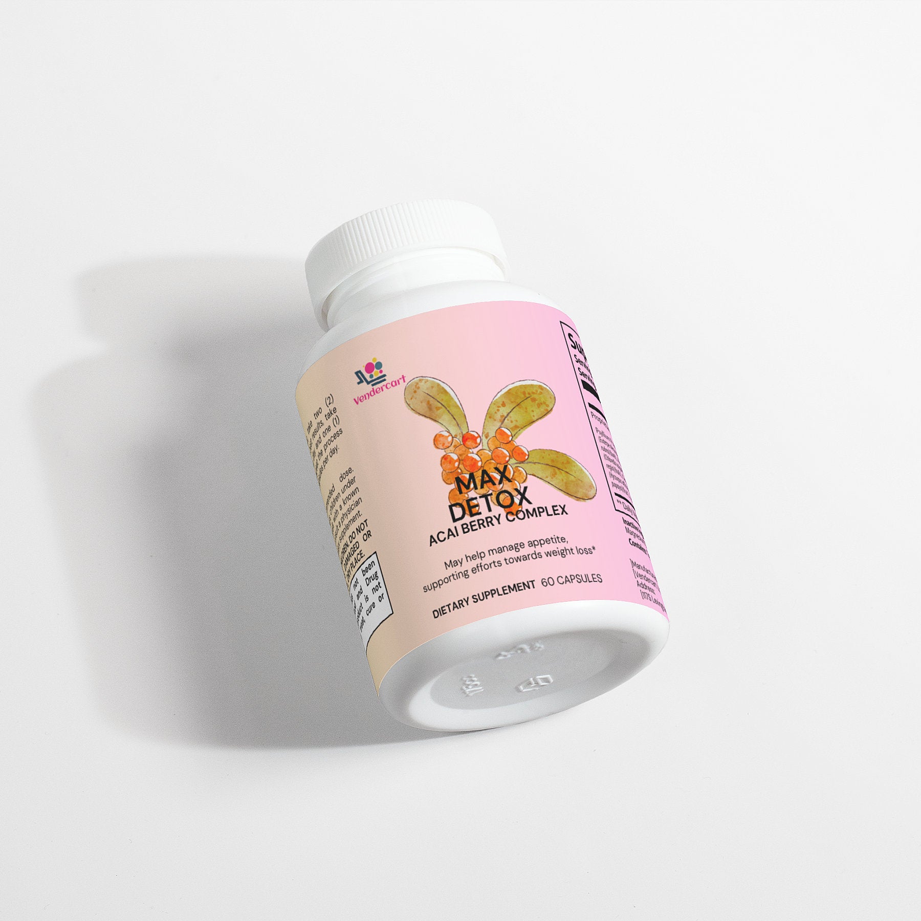 Max Detox Acai Berry Powerful Cleanse, Antioxidant Support - 5 - CJ