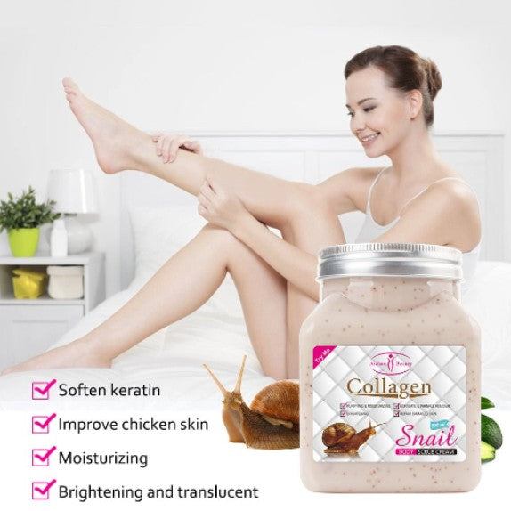 Aichun Beauty - Collagen Snail Body Scrub - 5 - CJ