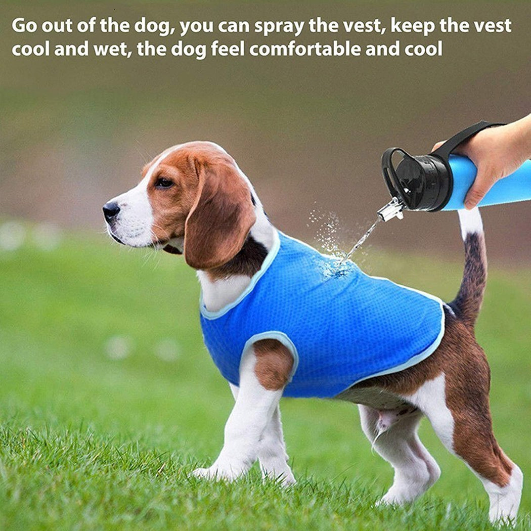 Dog Summer Cooling Vest, Pet Cooling Clothes Dog Cat Cooling Vest, Summer Heat Relief Vest Pet Dog Clothes Summer Clothes For Dogs Dog Cooling Vest - 5 - CJ