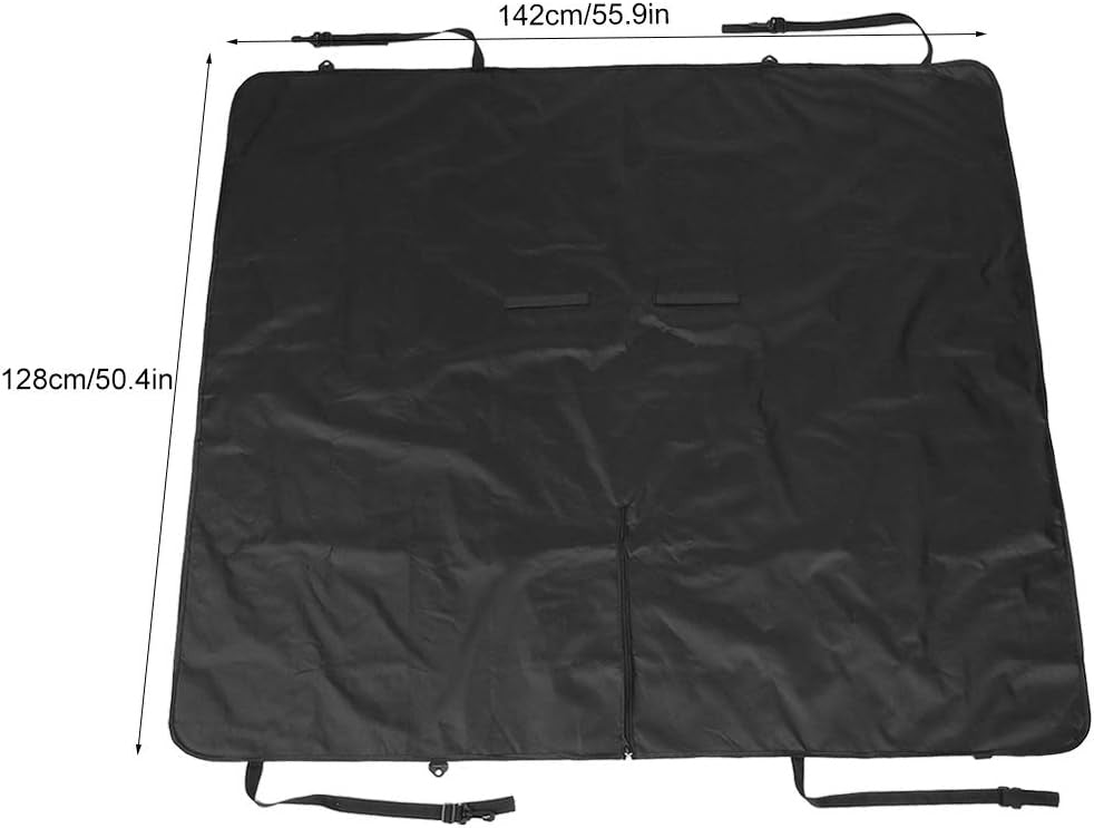 Extra Large Car Cushion, Portable Protective Pad With 4 Handles, Foldable Travel Gadget, Interior Dirt - resistant Mat, Waterproof, Universal For Dogs In The Back Seat. - 5 - CJ