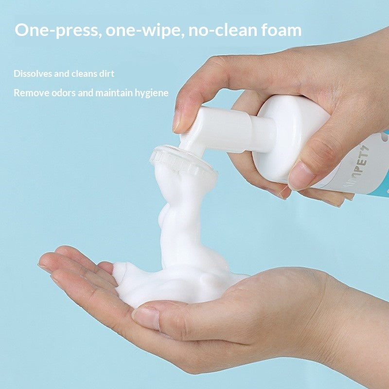 No Rinse Cleaning Foam For Dog Paws - 0 - CJ