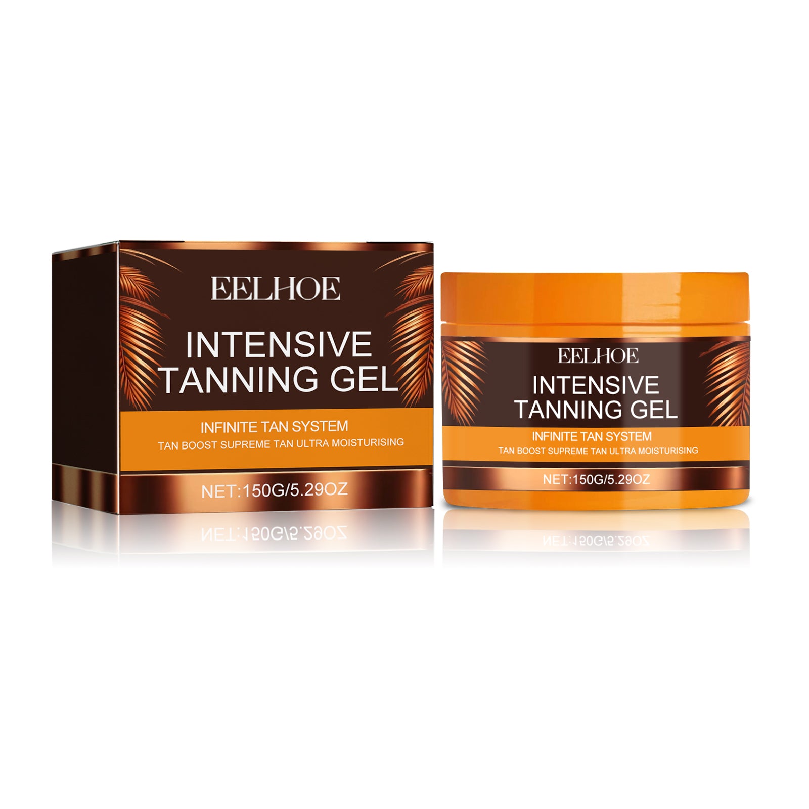 EELHOE Intensive Tanning Gel, Beach Tanning Wheat Tan Is Light And Non - Greasy - 5 - CJ
