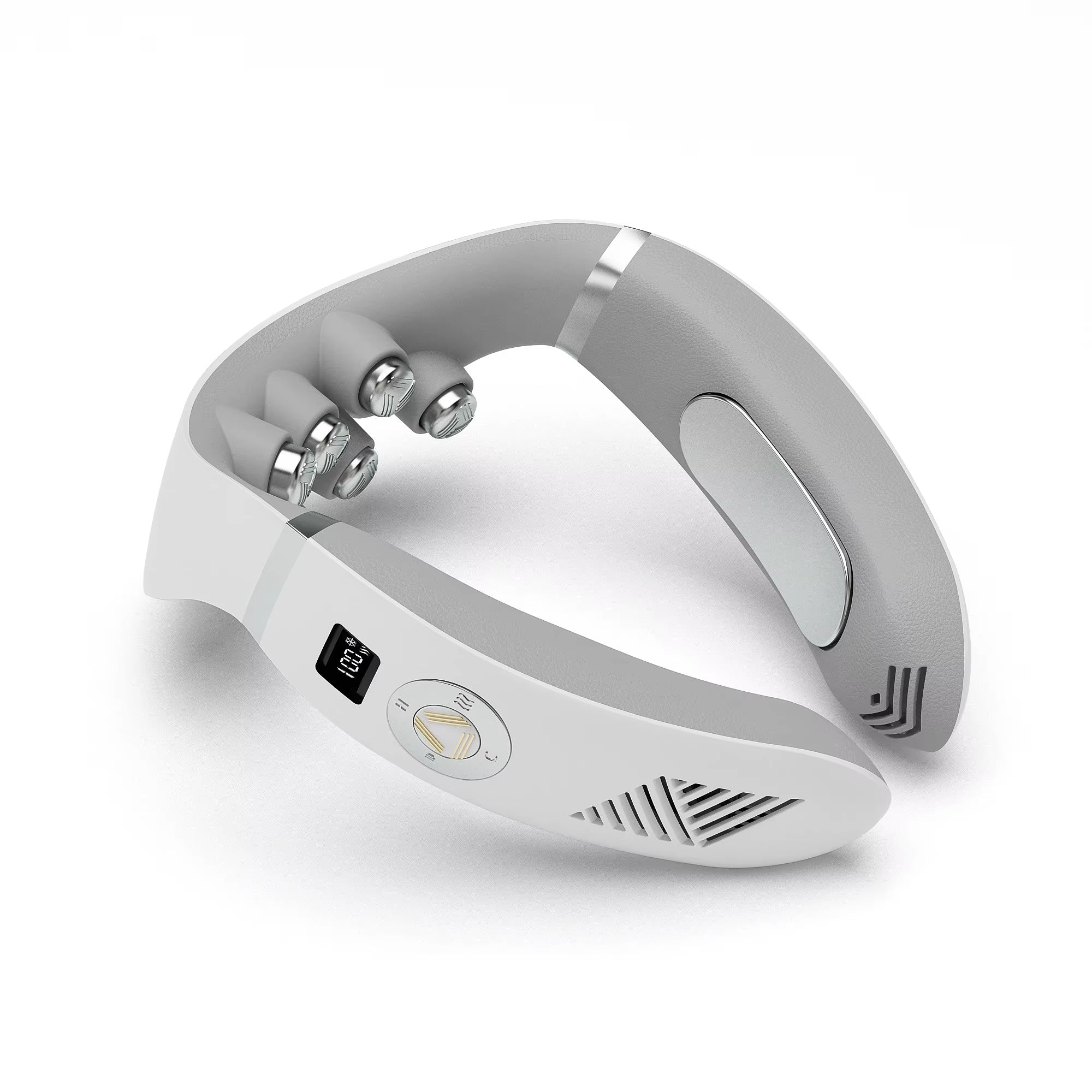 Wholesale Customized Wireless Personal Portable Neck Wearable Massagers Cold And Warm Hanging Neck Massager - 5 - CJ