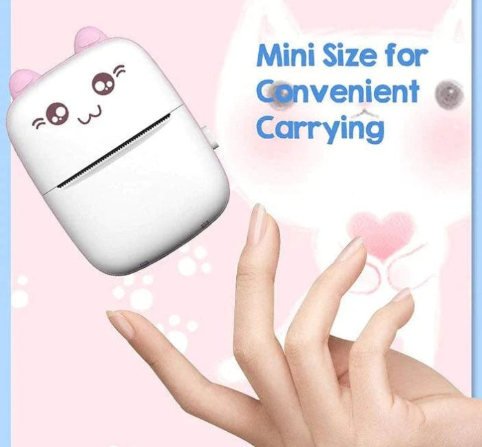 Portable Mini Pocket Printer BT Thermal Printer - 5 - CJ
