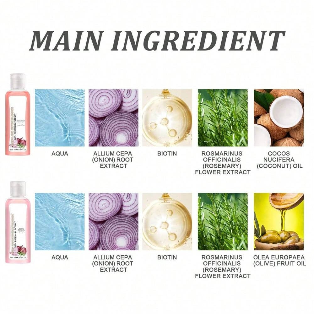 Onion Shampoo & Conditioner With Onion Extract And Vitamin E Cleanses And Reduces Oiliness, Suitable For All Hair Types - Selling On Ebay Is Prohibited - 5 - CJ