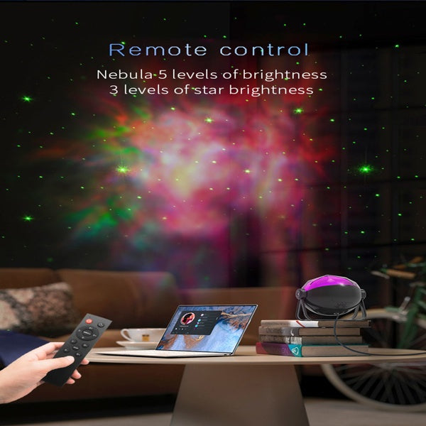 Galaxy Starry Sky Projection Lamp, Indoor Atmosphere Lighting Decoration - 5 - CJ