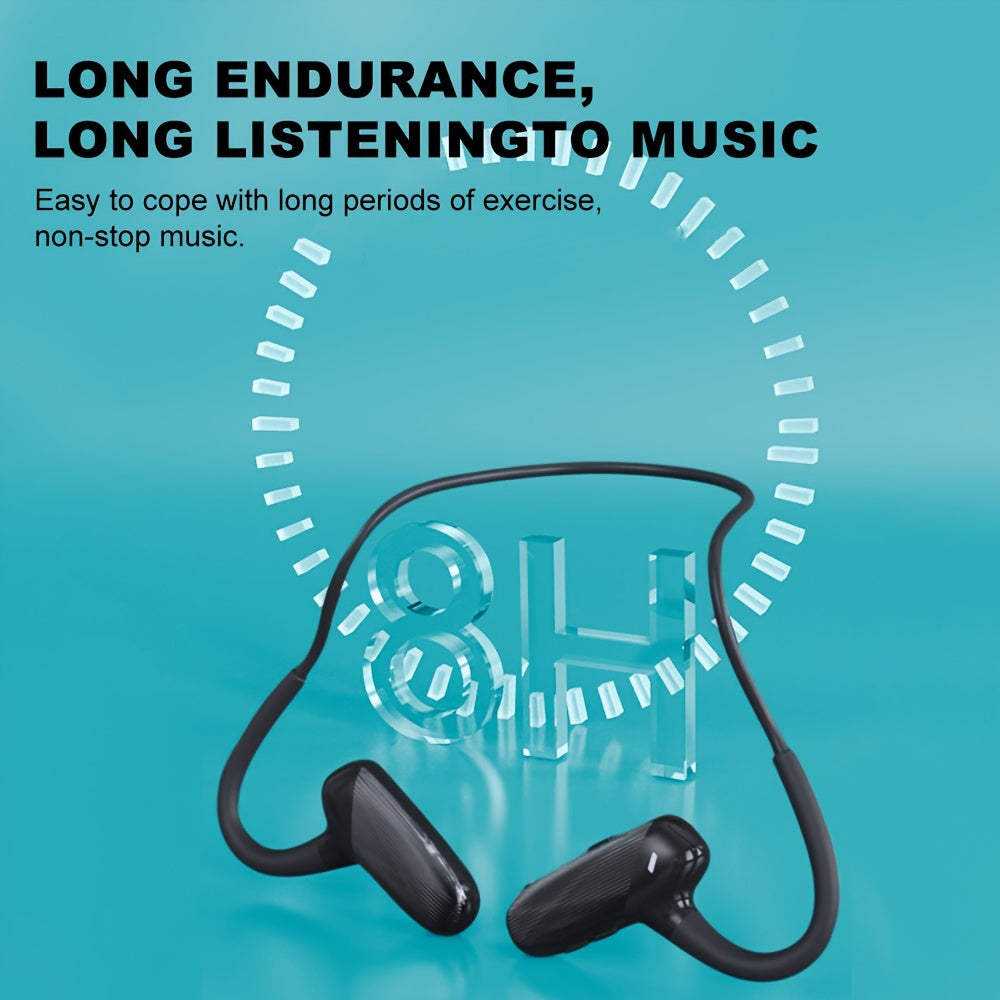 Open,design Bone Conduction Headphones, Wireless Headset, Comfortable To Wear, High - definition Sound Quality, Designed For Running And Sports, Long Battery Life, Stylish And Lightweight - 5 - CJ