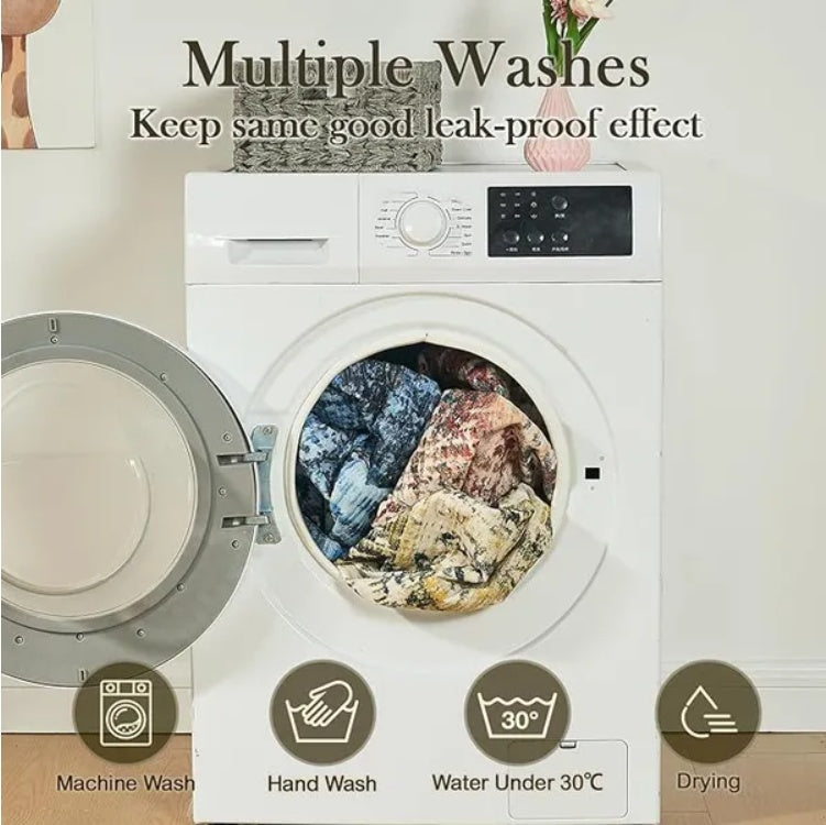 Qeils Washable Pee Pads For Dogs, 2 Pack Reusable Puppy Pads 36x41 Super Absorbent Leakproof Dog Training Pads, Non - Slip Potty Pads For Floor, Crate, Couch, Whelping Pads Litter Mat Pet Supplies - 5 - CJ