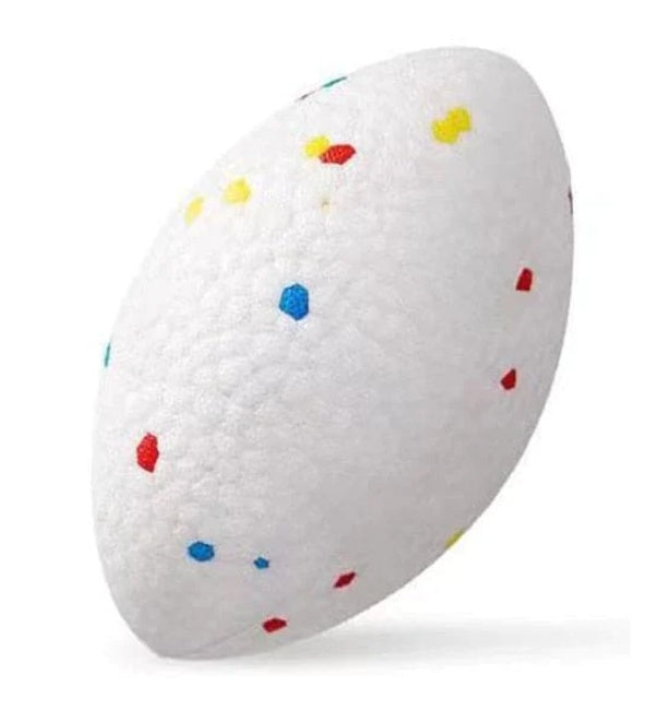 Dog Molars Pet Toy Ball Interactive Training Pet Play Ball Chew Molar Tooth Cleaning Toys Bite Resistant Dog Toys - 0 - CJ - Small Rugby - CJGY118315003CX