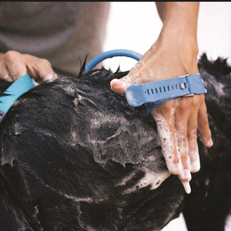 New Pet Bathing Tool Comfortable Massager Shower Tool Cleaning Washing Bath Sprayers Dog Brush Pet Supplies - 5 - CJ
