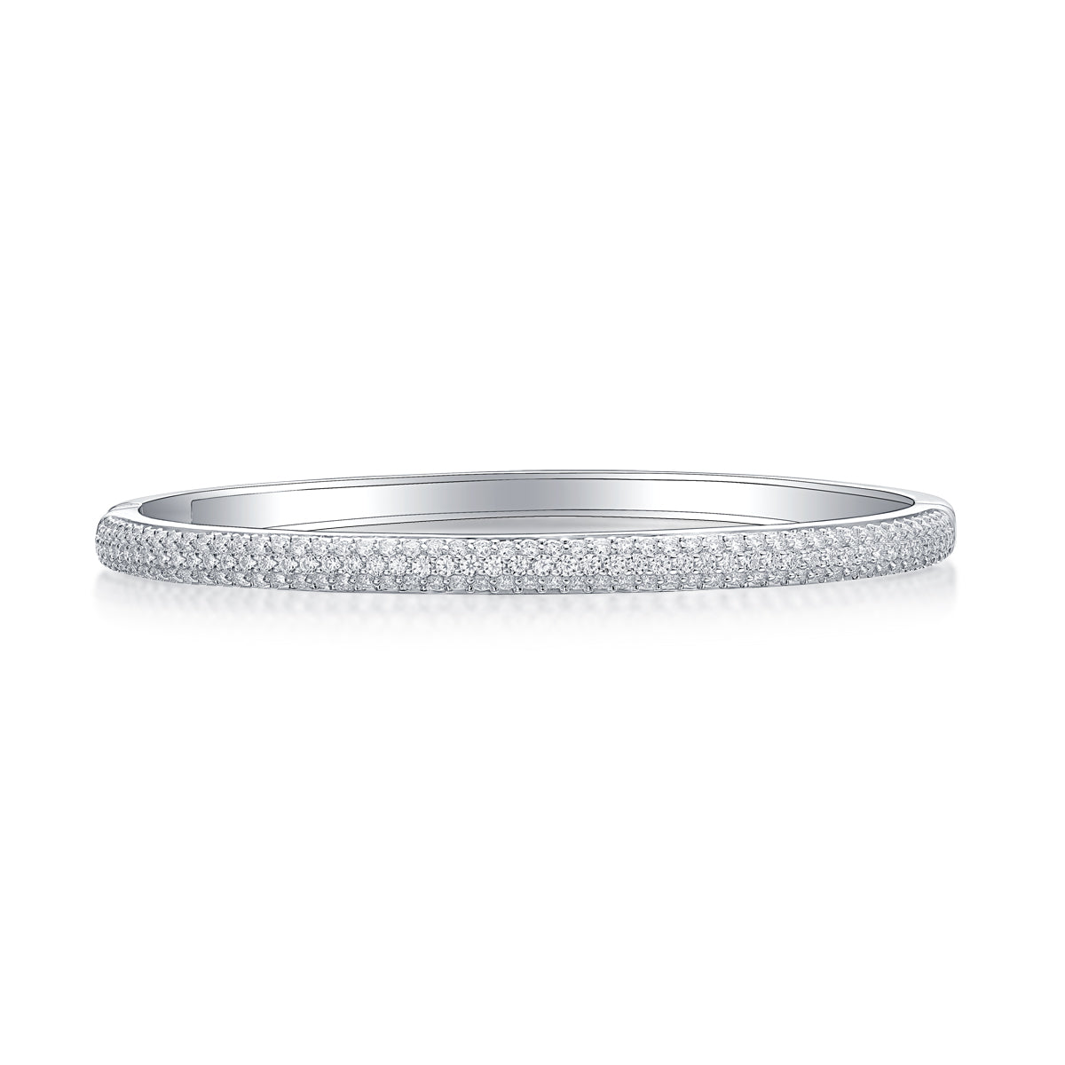 1Monologue Luxury Fashion Set Mosan Diamond S925 Silver Bracelet Prohibit TikTok sales - 5 - CJ
