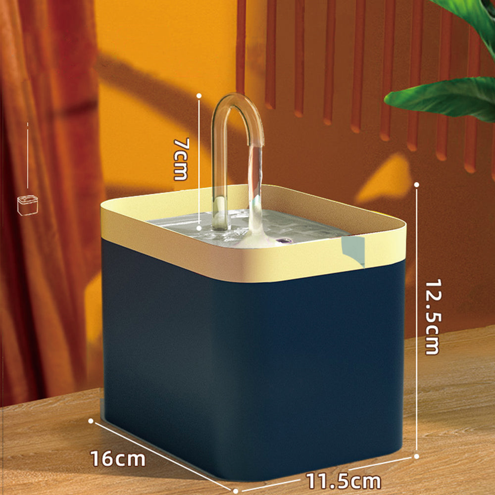 Automatic Cat Water Fountain Auto Filter USB Electric Mute Cat Drinker Bowl 1.5L Recirculate Filtring Drinker For Cats Pet Water Dispenser - 4 - CJ
