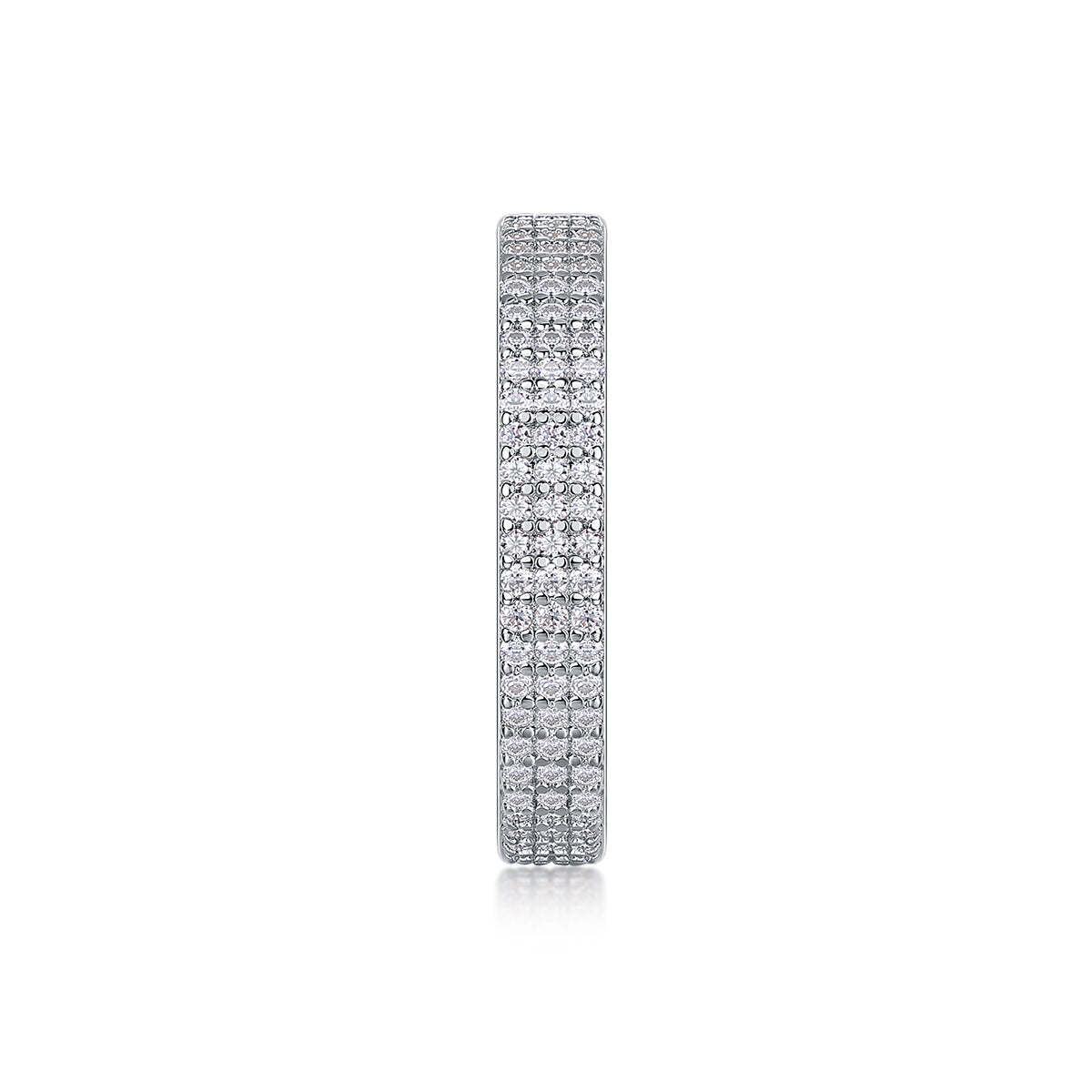 1Light Up The Moments - A Fashionable Jewelry Ring Set With Moissanite S925 Sterling Silver And Platinum - plated Diamond Prohibit TikTok sales - 5 - CJ