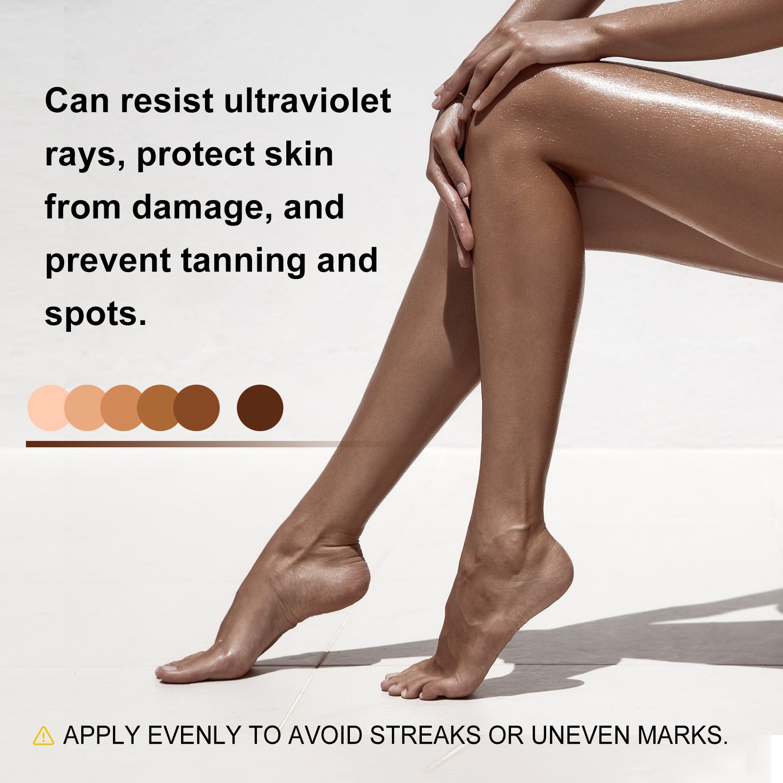 OceAura Self Tanning Mousse, Body Black Wheat Skin Hydrating Deep Moisturizing After Sun Repair Cream - 5 - CJ