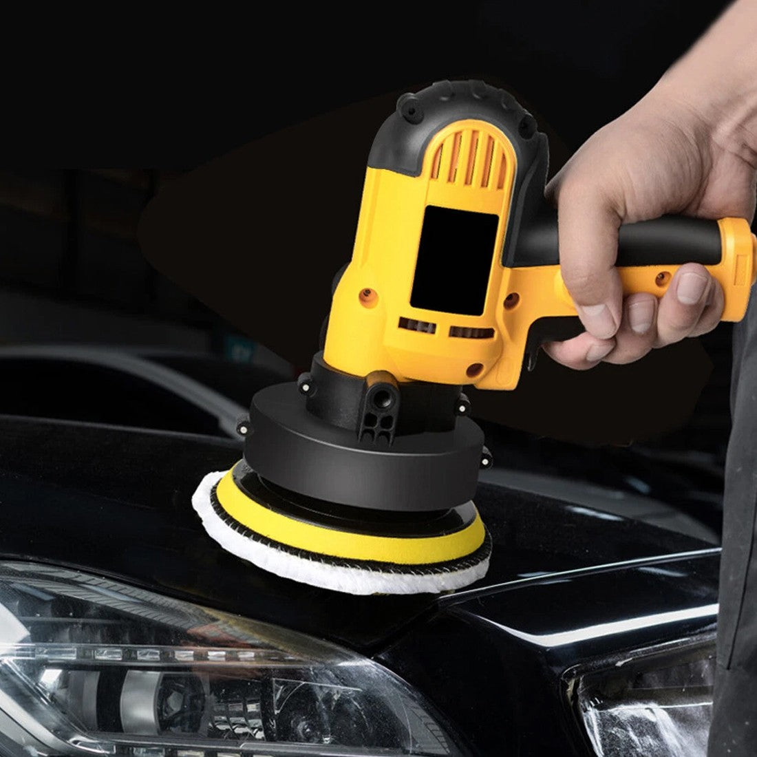 31Pcs Electric Polisher Buffer Sander Car Polisher With Polishing Sponge Kit - 5 - CJ