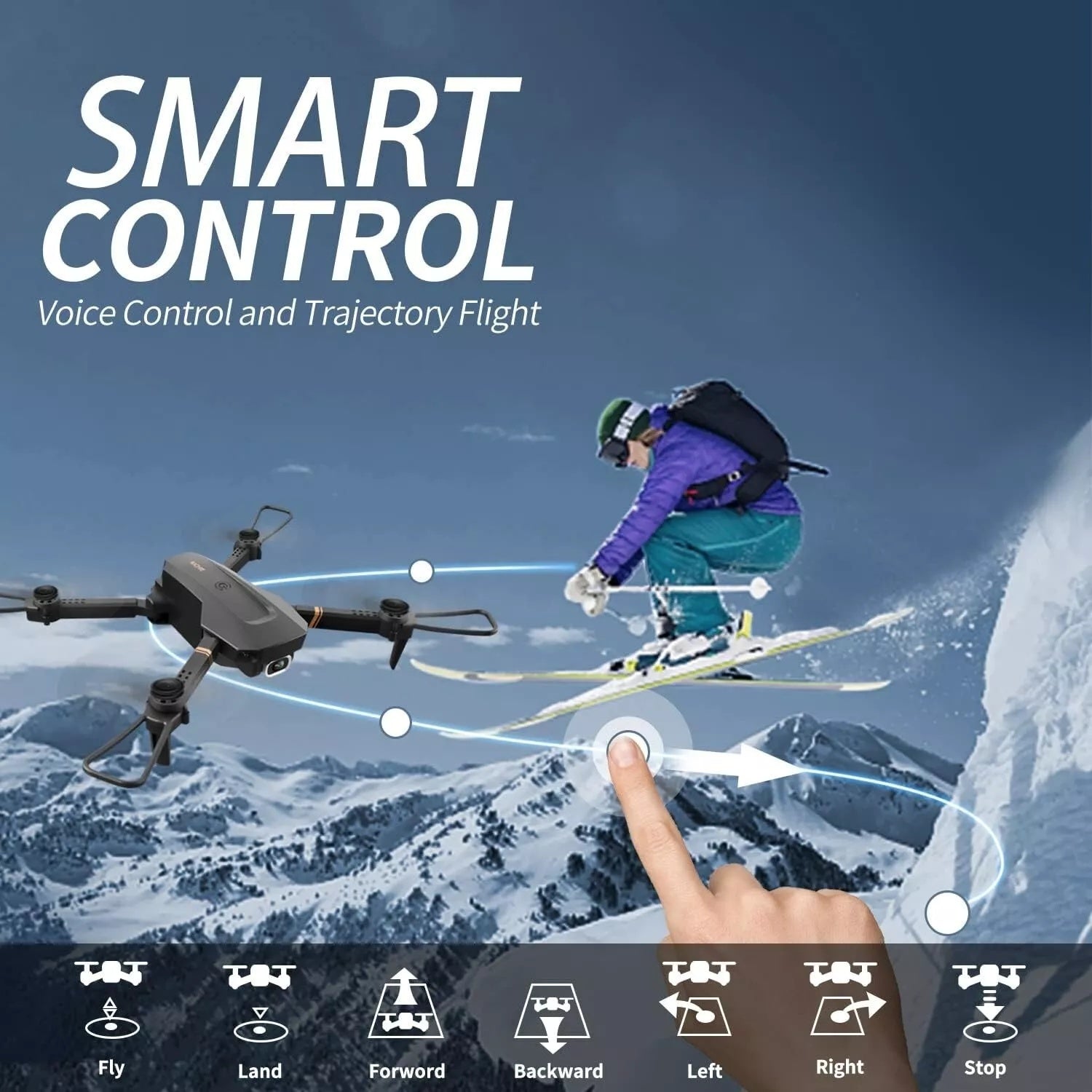 V4 Foldable Mini Drone With Camera 4K 1080P HD Drone ,3 Batteries,Drones For Adults Kids,Remote - controlled Quadcopter,Logistics Is Randomly Sent By UPS,USPS, - 5 - CJ