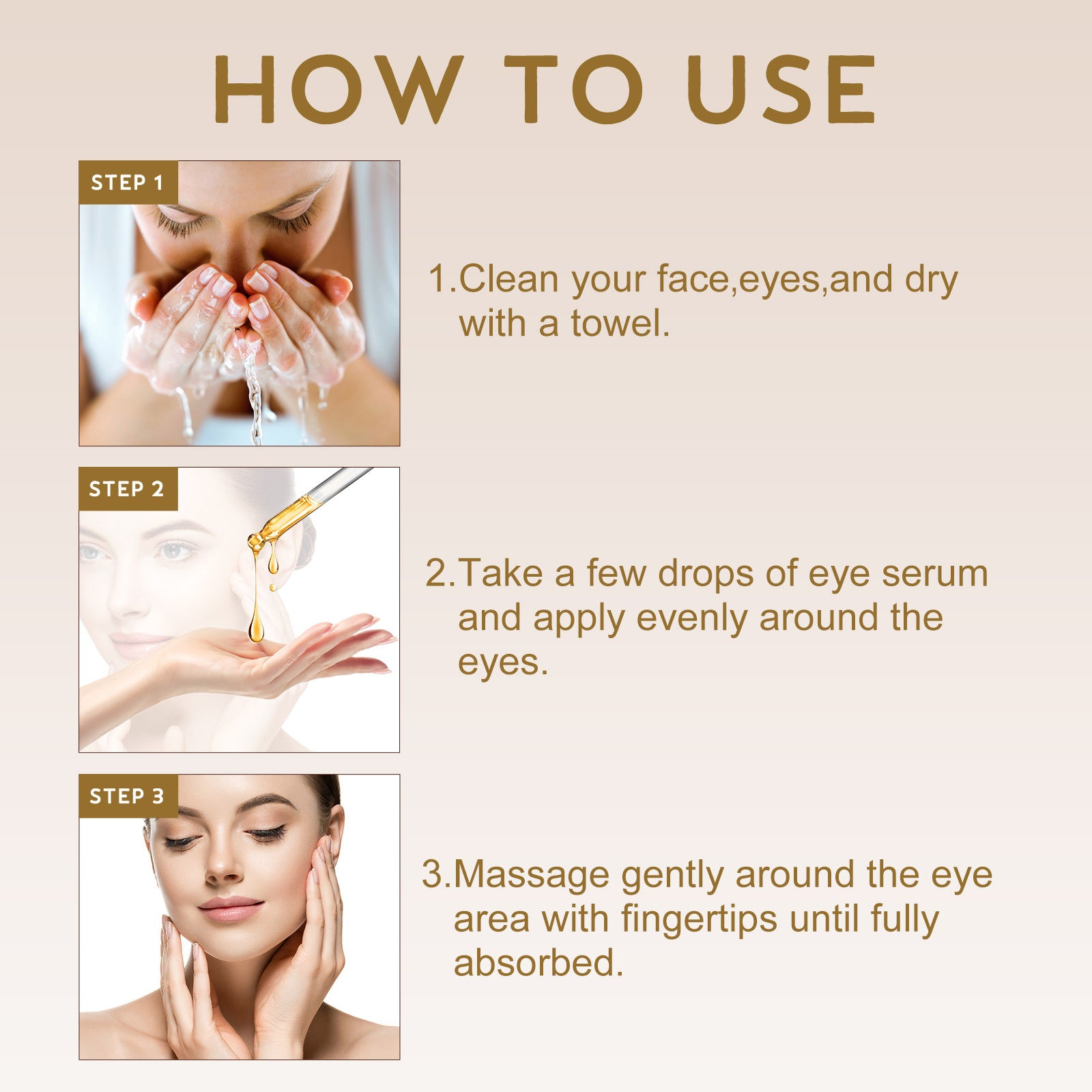EELHOE Anti - Aging Eye Serum, Eye Bags, Pores, Eyes, Fine Lines And Dark Circles Care Essence - 5 - CJ